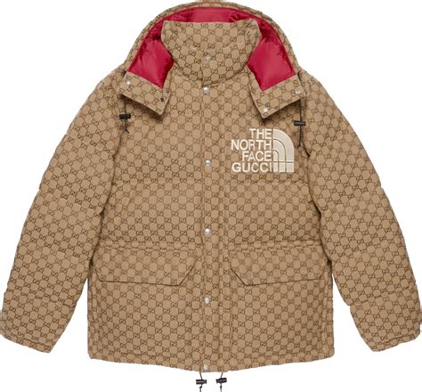 gucci north face apparel|the north face gucci puffer.